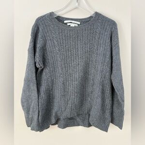 Max Studio Charcoal Crew Neck Sweater